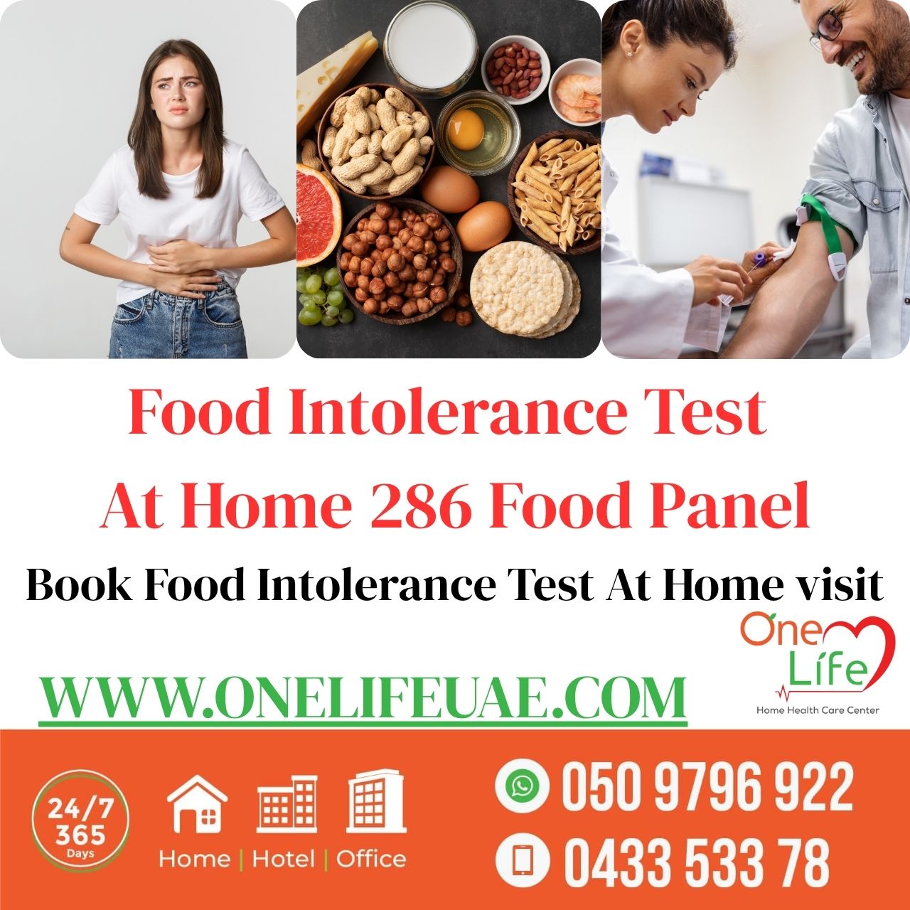 Food Intolerance Test - 286 Comprehensive Food