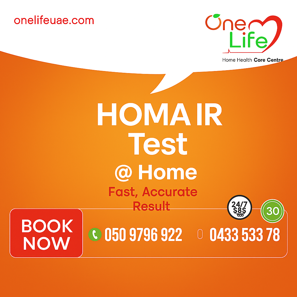 HOMA IR Test Price Aed 450 Near me Dubai