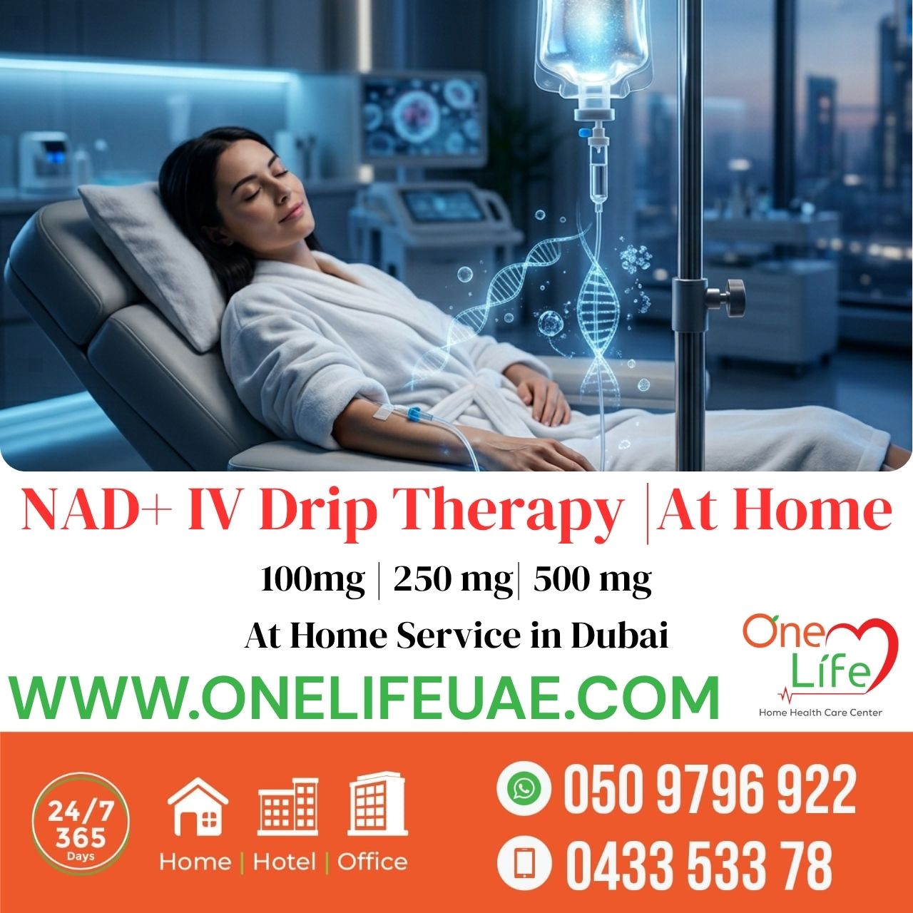 NAD+ IV Therapy Drip