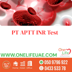 PT APTT INR Test Price Aed 300 Near me PT Test (Prothrombin Time), APTT Test (Activated Partial Thromboplastin Time), and INR Test (International Normalized Ratio)dubai testing at home