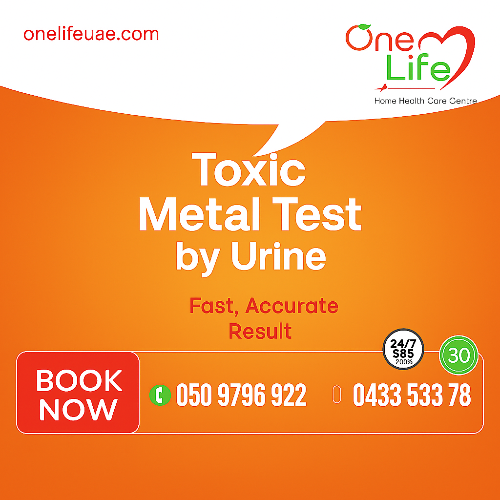 Toxin metal test price aed 2400 dubai near me uae