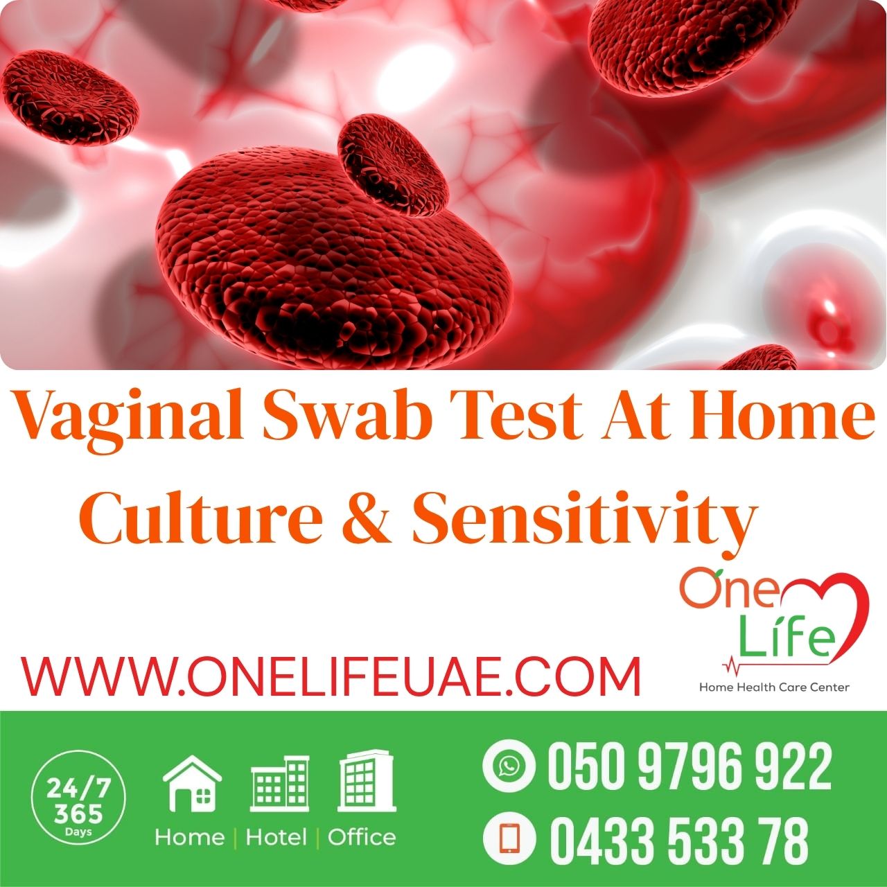 Vaginal Swab Culture Sensitivity Test -HVS Test