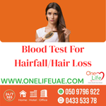 Blood Test for Hair losspackage price aed 1200 in dubai near me at home collection across uae