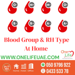 Blood group test price aed 200 near me at home collection online diagnostic services 