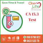 CA 15.3 test pricebreast cancer test price dubai aed 280dubai sharjah ajman abu dhabi uae near me