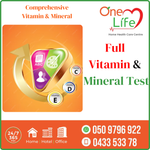 Full Vitamin and mineral test price aed 2950 Price In dubai