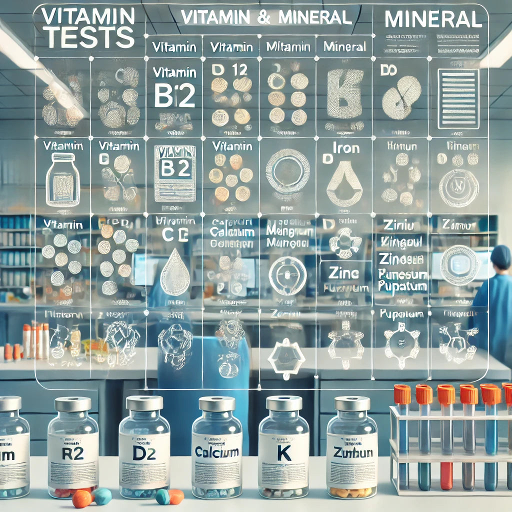 full vitamin and mineral test