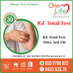 Ige Test Dubai Price Aed 350 - Immunogloublin test at home in dubai near me