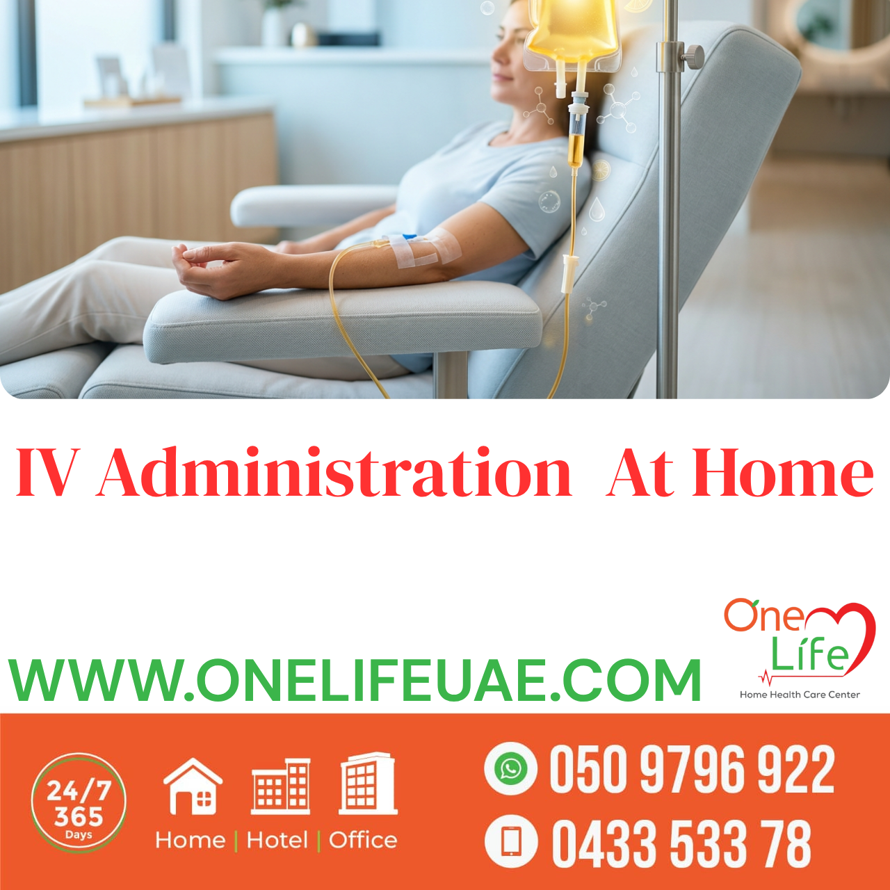 IV Administration Nurse At Home