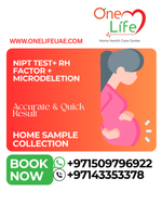 NIPT Test with RH factor microdeletion of fetus price 4500 aed near me