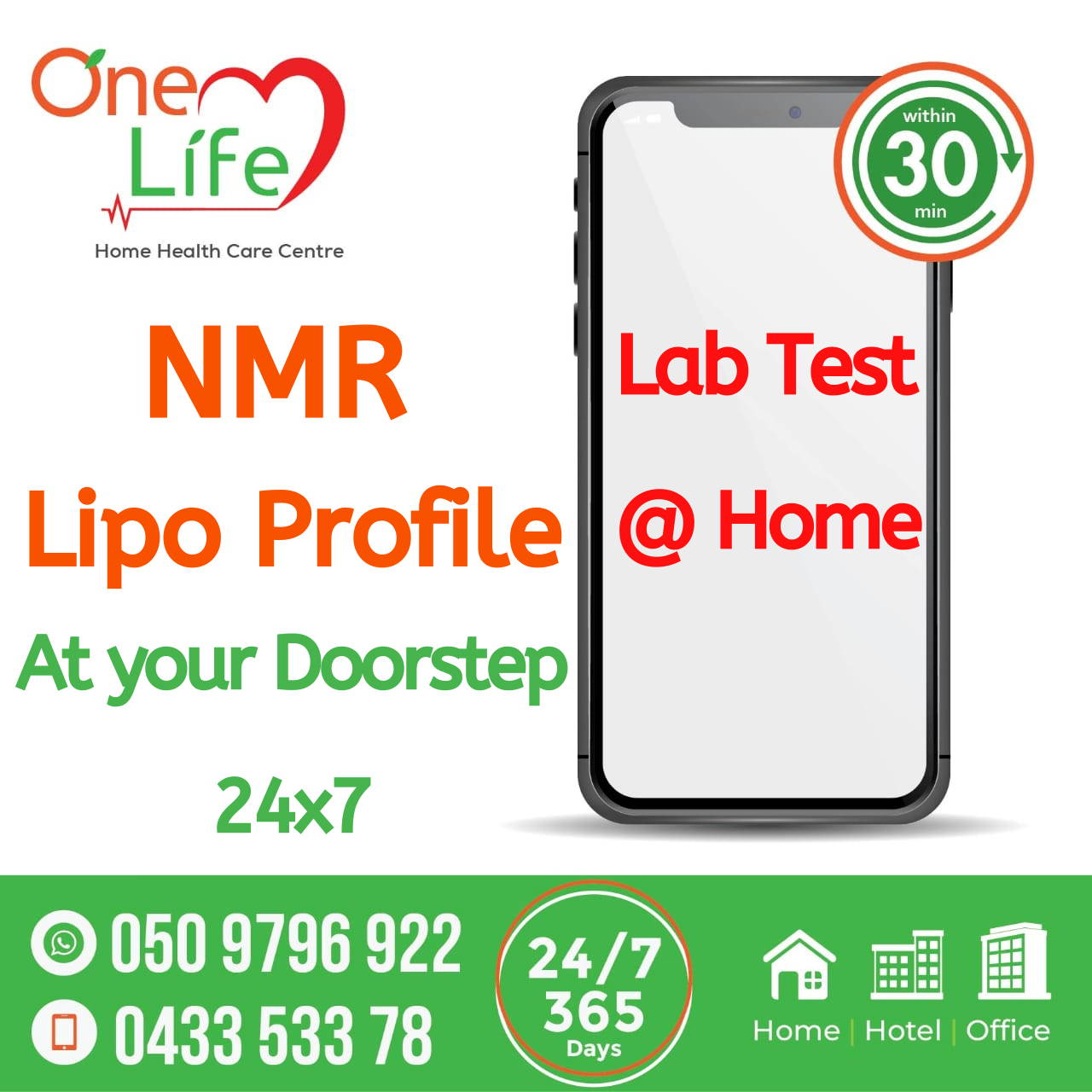 NMR LIPO PROFILE TEST PRICE AED 2800 near me dubai